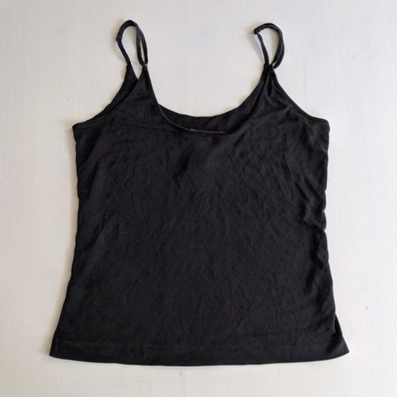 Kenneth Cole New York Black 100% Silk Tank Top - Size Medium - Picture 3 of 4